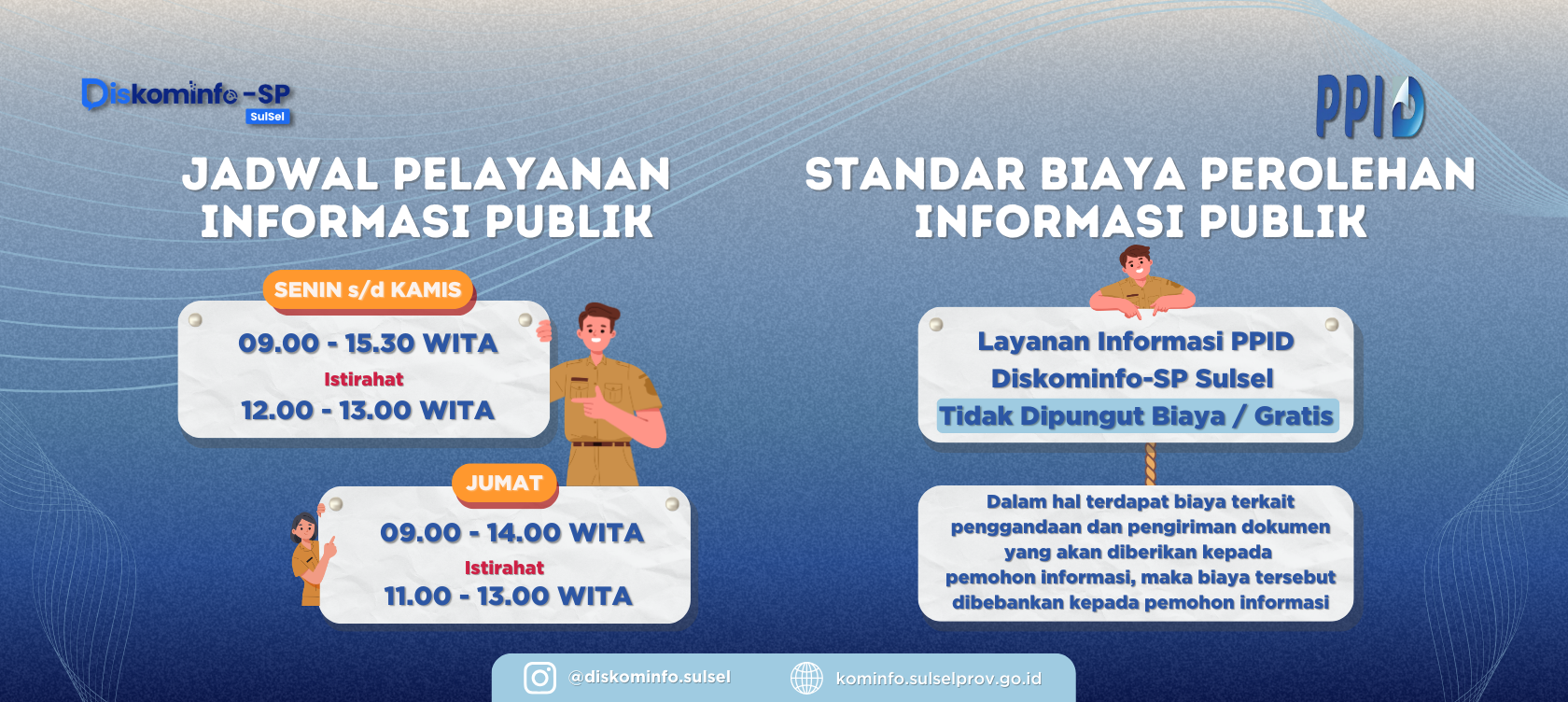 Jadwal Pelayanan Infromasi