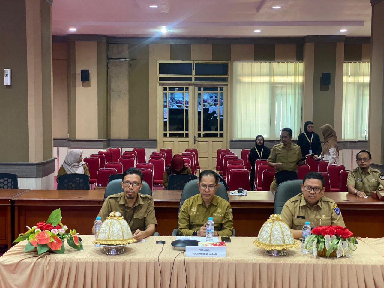 Kemenpan-RB Interviu Nilai Maturity SPBE Pemprov Sulsel 2024