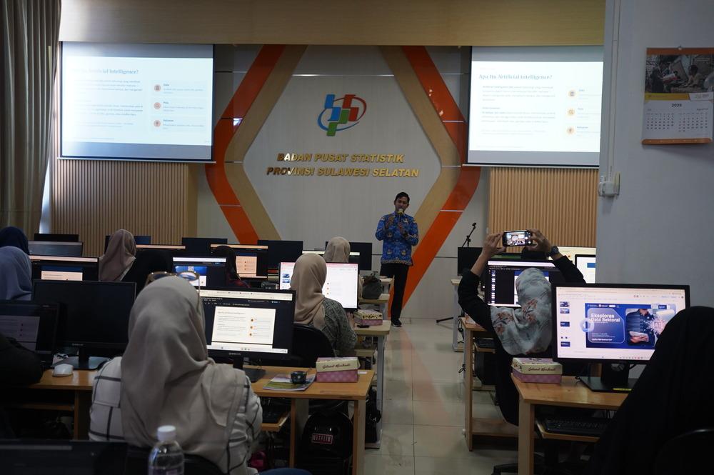 Perkuat Implementasi Satu Data Indonesia, ASN Diskominfo Sulsel Ikuti Bimtek Metadata dan Statistik BPS