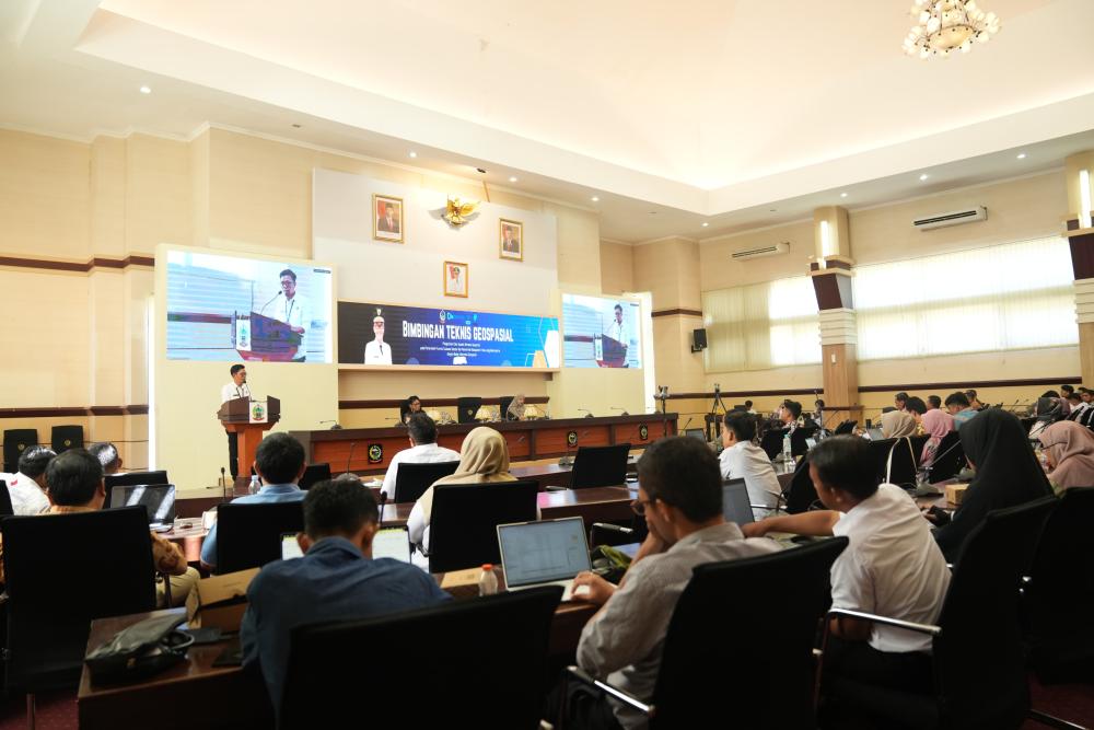 Diskominfo SP Sulsel - BIG RI Gelar Bimtek Perkuat Simpul Jaringan Informasi Geospasial